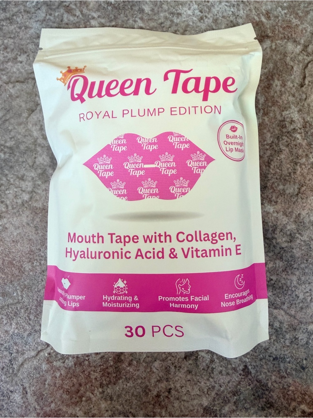 Queen Tape Royal Plump Edition Mouth Tape - 30 pieces